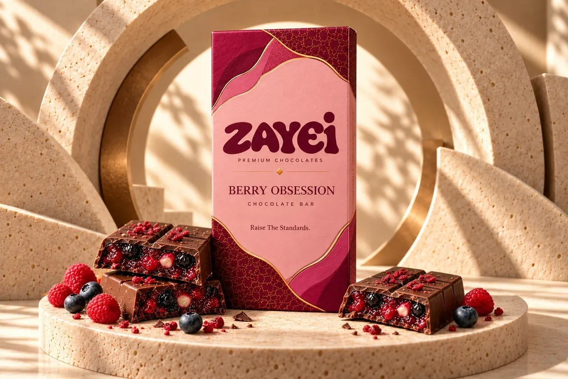 ZAYEI Berry Obsession chocolate box
