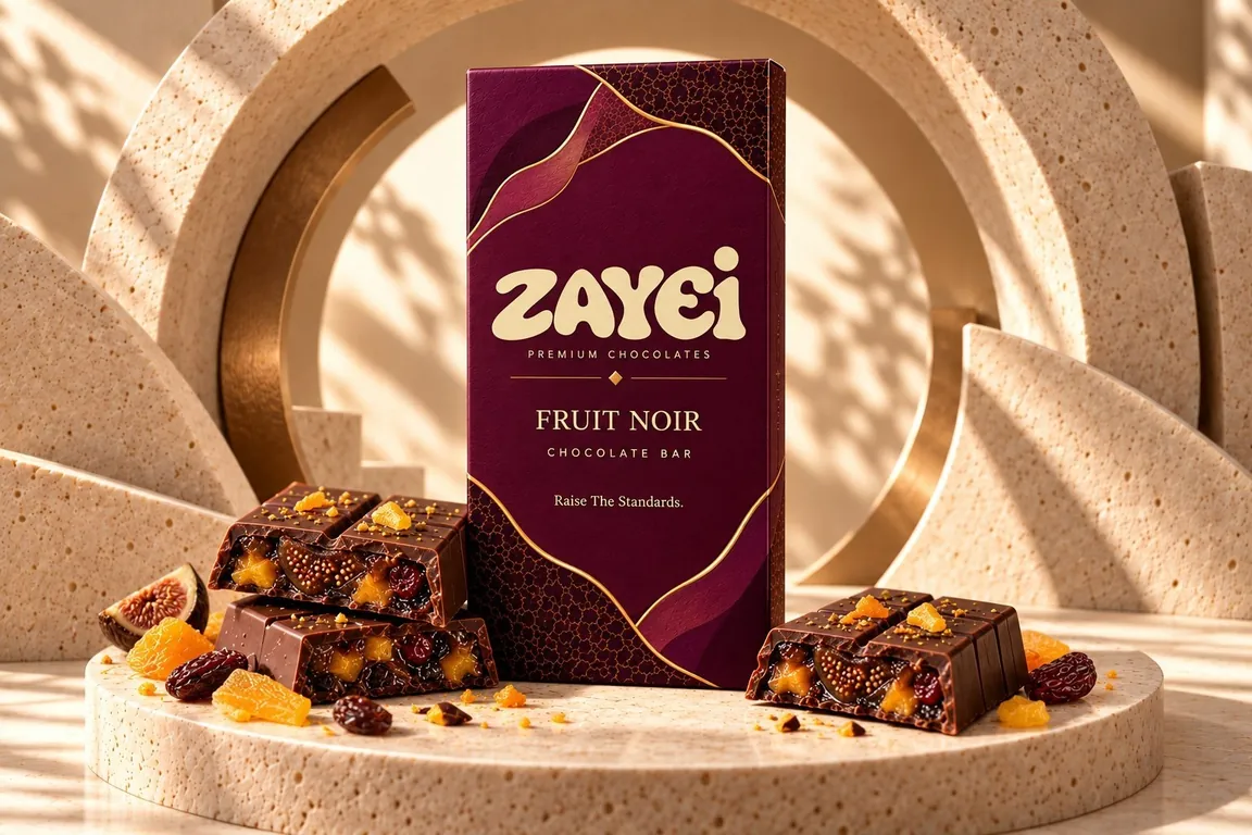 ZAYEI Fruit Noir chocolate box