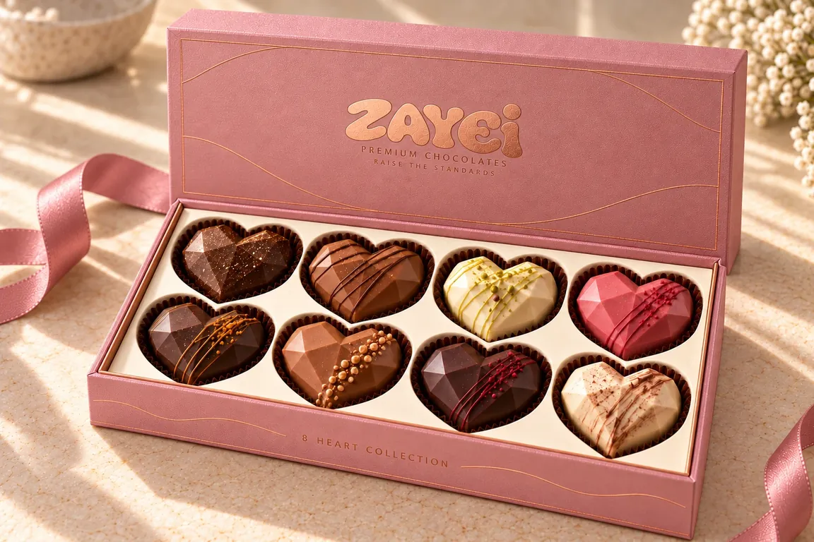 ZAYEI 8 Heart Collection gift box