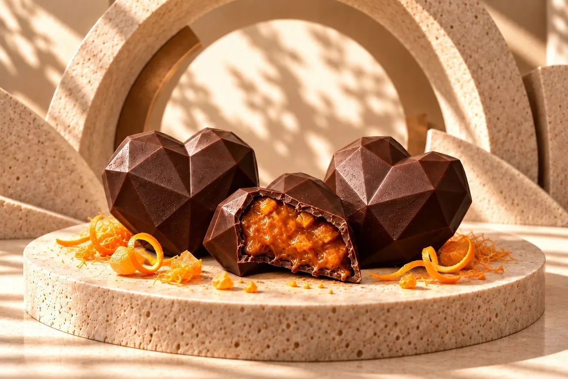 ZAYEI Orangerie 70 chocolate heart