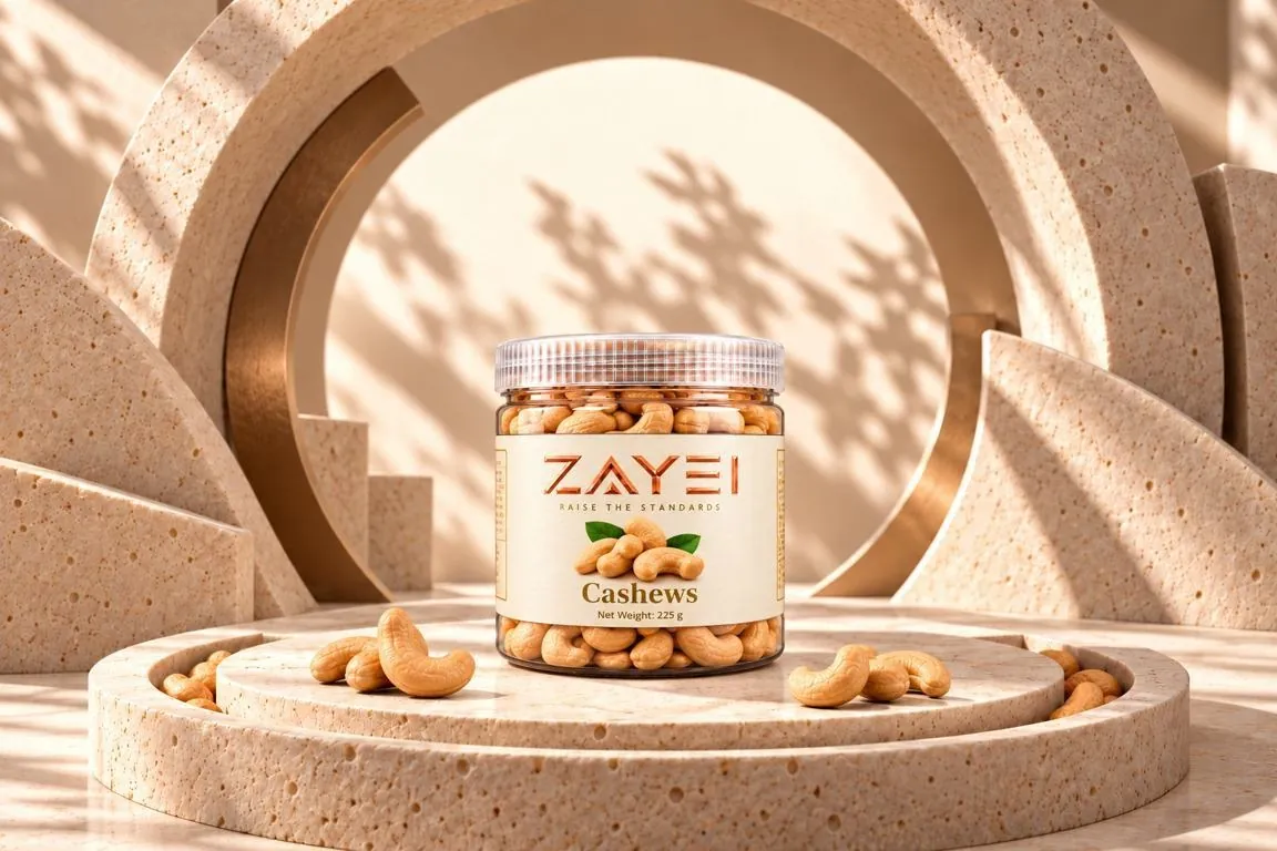 ZAYEI Cashews jar, 200 g pack